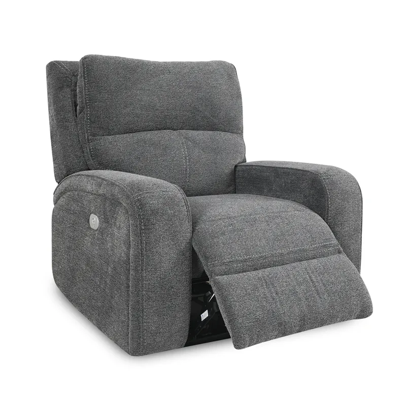 Polaris Bizmark Grey Power Recliner Two Pack