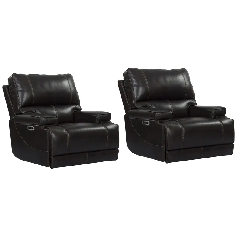 Whitman Verona Coffee - Powered By Freemotion Cordless Power Recliner Two Pack