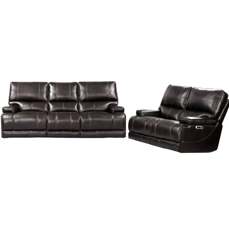 Whitman Verona Coffee - Powered By Freemotion Power Reclining Sofa and Loveseat