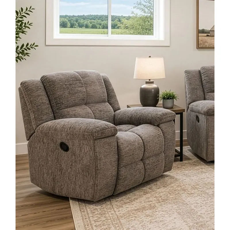 Buster Cabot Stone Recliner Two Pack