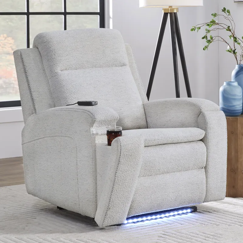 Armstrong Clearwater Sand Power Recliner with Heat Massage and Auto-Glide Two Pack