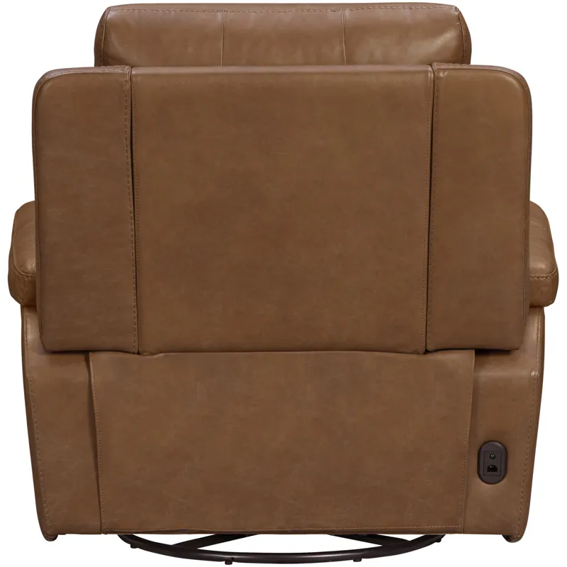 Veracruz Vintage Tan Zero Gravity Power Reclining Sofa Loveseat and Recliner