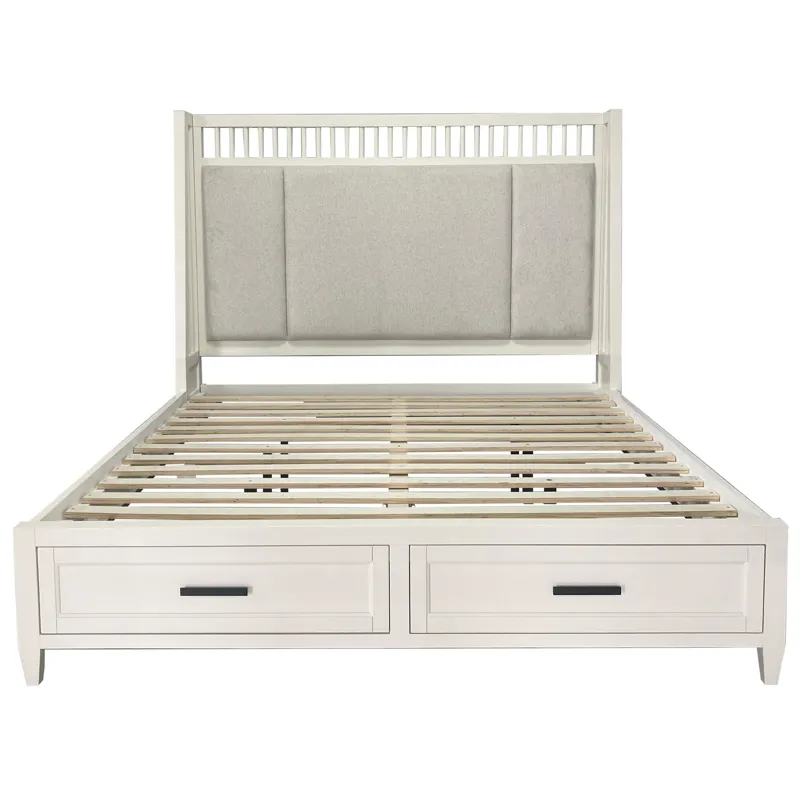 Americana Modern Bedroom Queen Shelter Bed