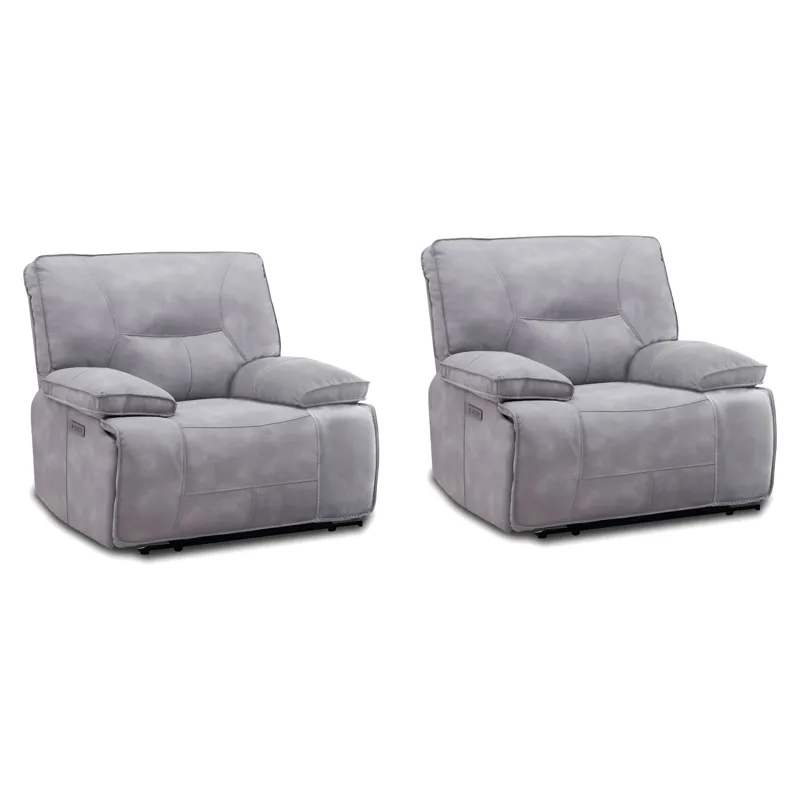Gladiator Sky Zero Gravity Power Recliner Two Pack