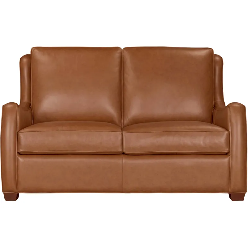 Channing Renaissance Cinnamon Stationary Loveseat