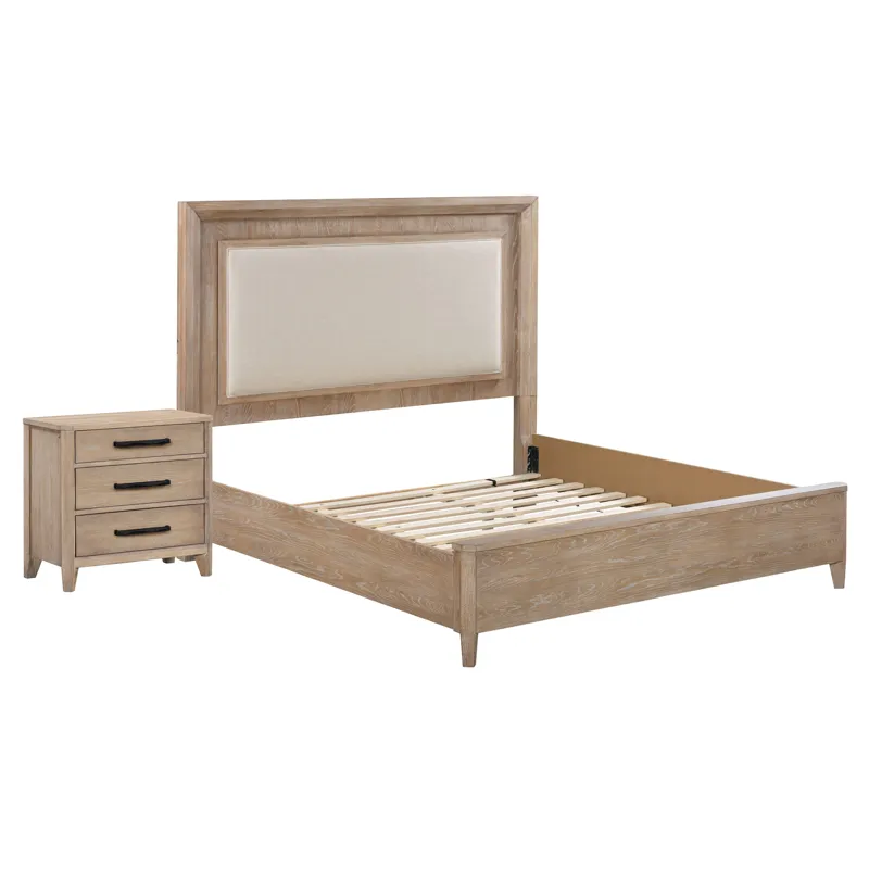 Breckenridge Bedroom Queen Bed with Nightstand