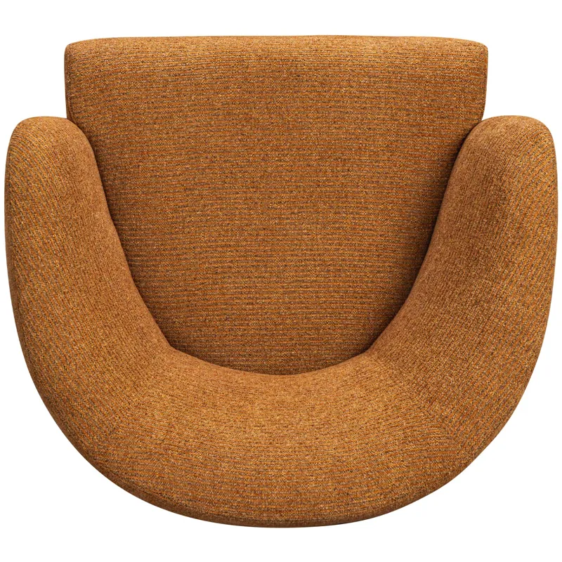 Mingle Thatch Jute Swivel Glider Accent Chair Two Pack