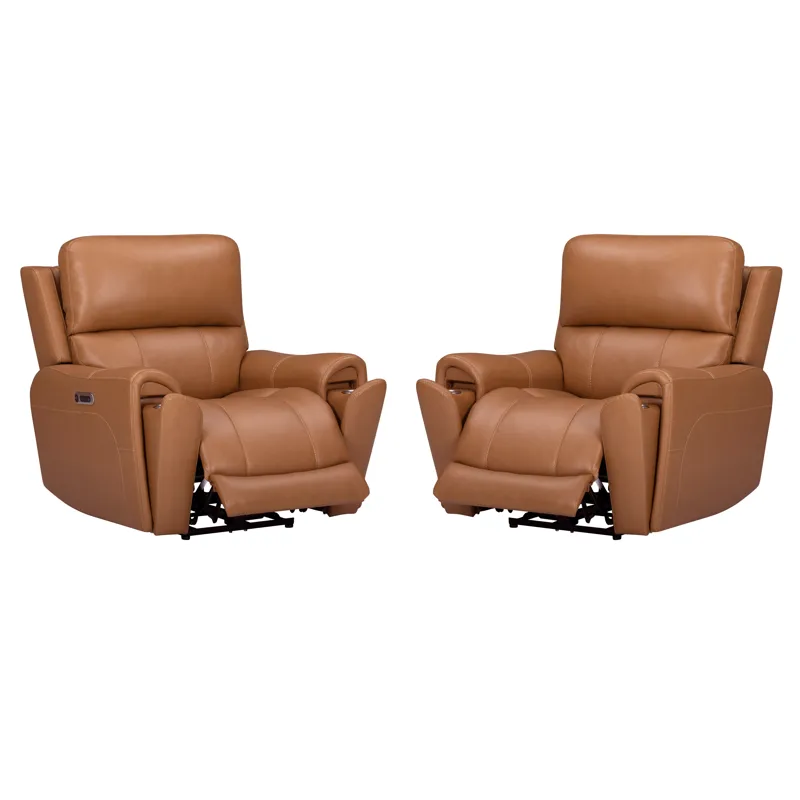 Hancock Apple Cider Zero Gravity Power Recliner P3 Two Pack