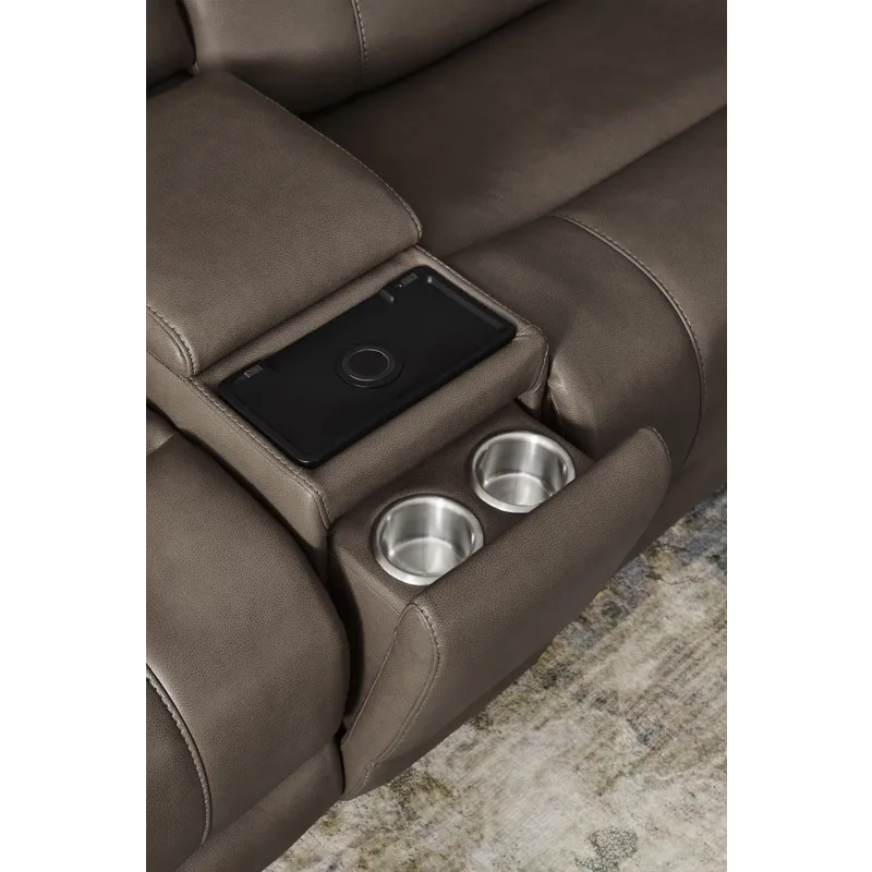 Hancock Bette Hazel Entertainment Tilt Console with Wireless Charger