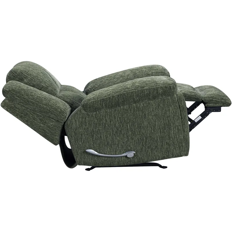 Bronco Plush Forest Manual Rocker Recliner Two Pack
