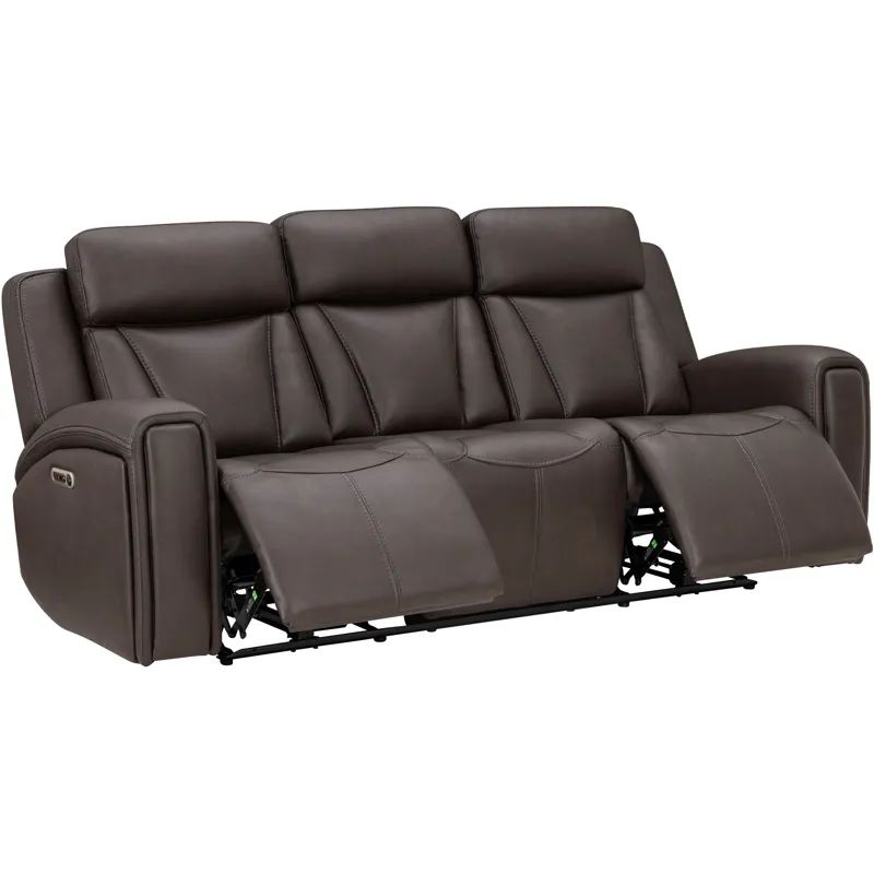 Maveric Bette Coffee Zero Gravity Power Reclining Sofa and 2 Recliners