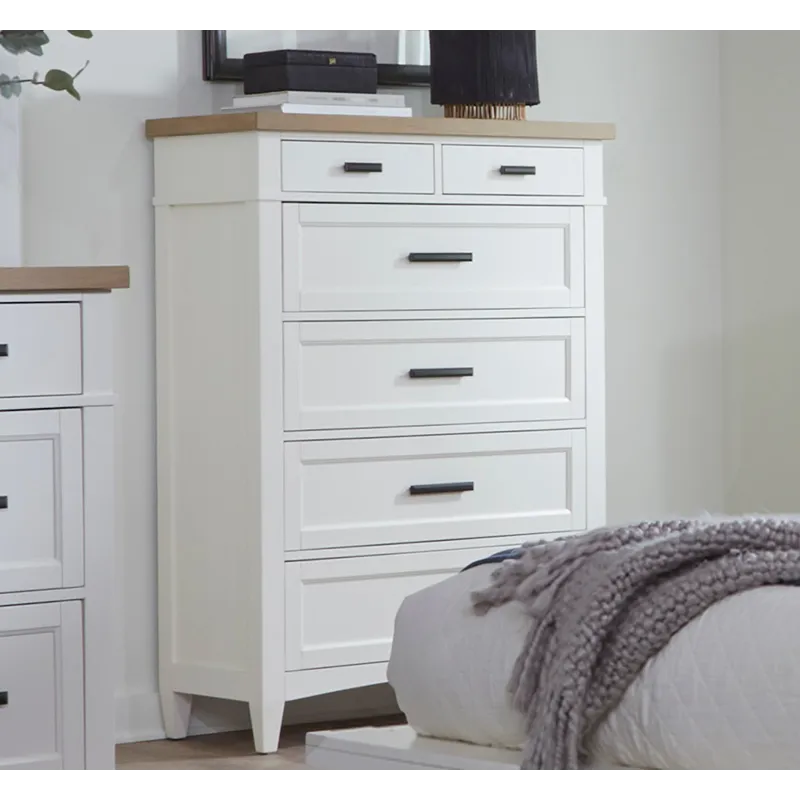 Americana Modern Bedroom 6 Drawer Chest
