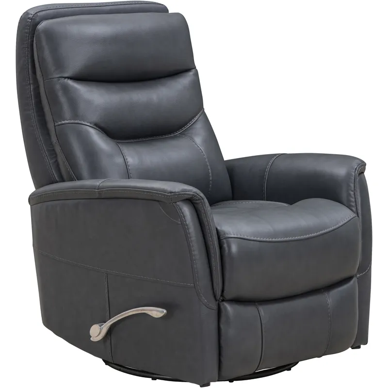 Gemini Milan Navy Manual Swivel Glider Recliner