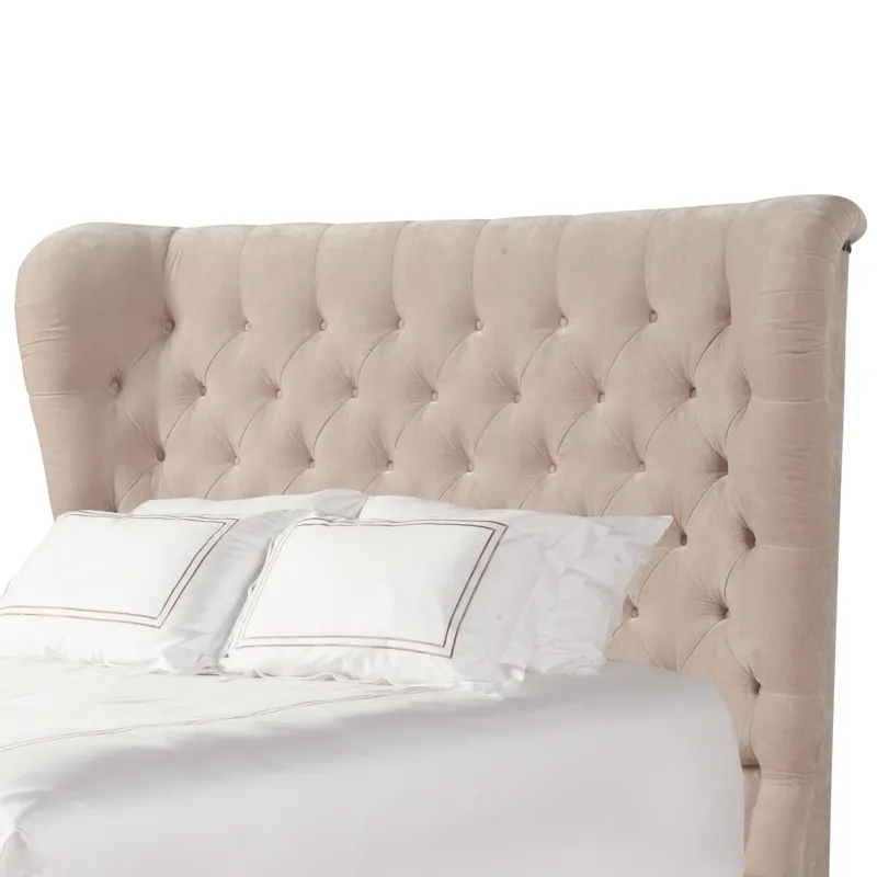 Chloe Meringue King Headboard
