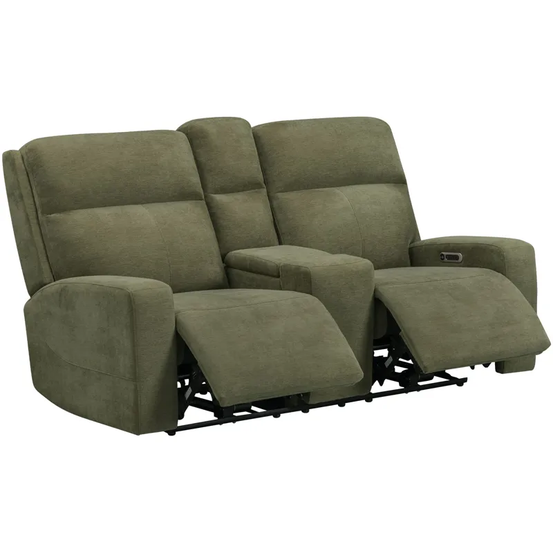 Traxton Jasper Moss Power Zero Gravity Sofa Loveseat and Recliner