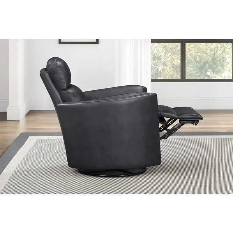 Radius Vintage Slate Power Swivel Glider Recliner