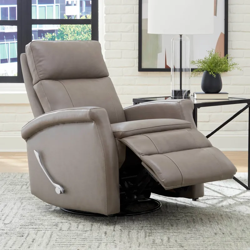 Bristol Graphite Swivel Glider Recliner Two Pack