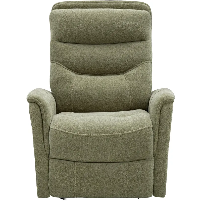 Gemini Snazzy Olive Manual Swivel Glider Recliner Two Pack