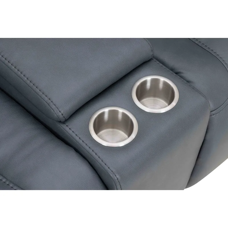 Maveric Bette Lapis Zero Gravity Power Reclining Sofa Loveseat and Recliner