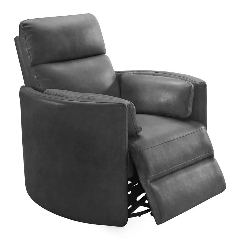 Radius Vintage Slate Power Swivel Glider Recliner