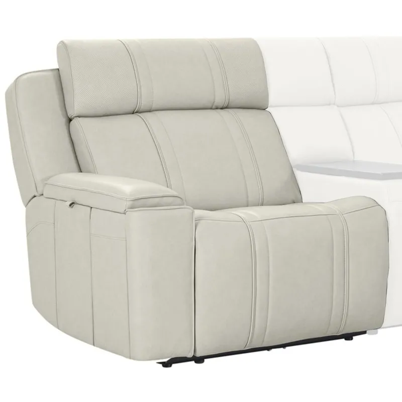 Sausalito Platinum Envy Power Zero Gravity Left Arm Facing Recliner with Immersive Audio P3