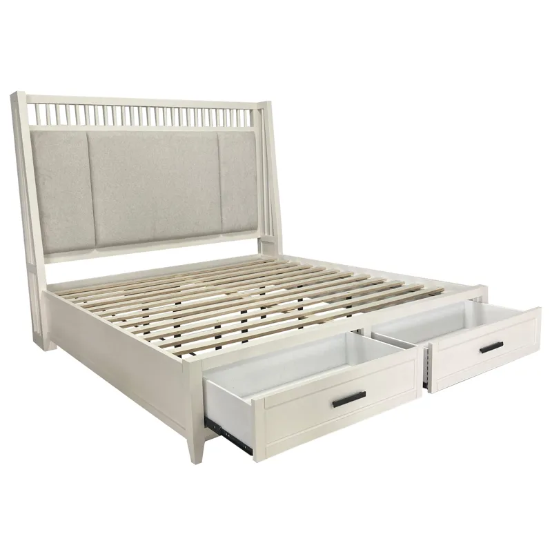 Americana Modern Bedroom Queen Shelter Bed