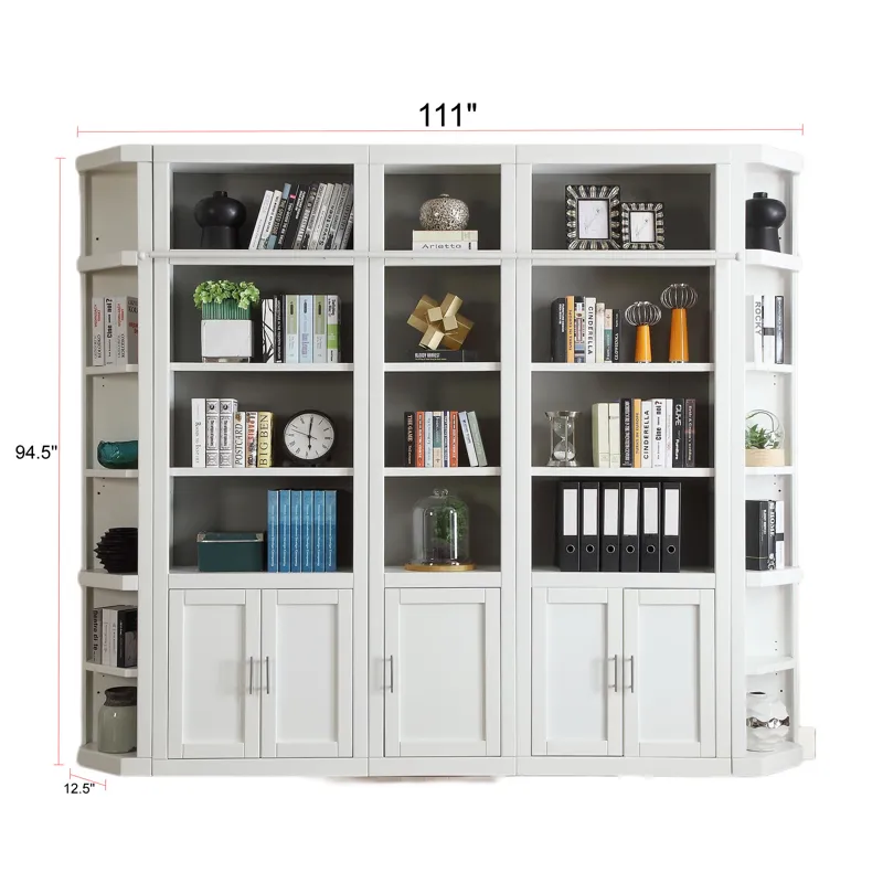 Catalina 5 Piece Library Wall