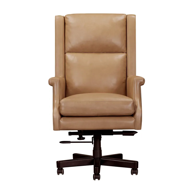 Dc132 Renaissance Clay Leather Desk Chair