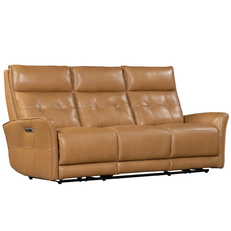 Gershwin Lucca Butterscotch Zero Gravity Power Reclining Sofa