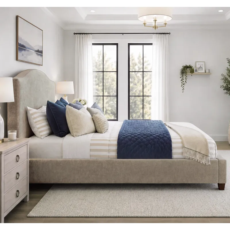 Gina Rosemont Stone King Bed 6/6