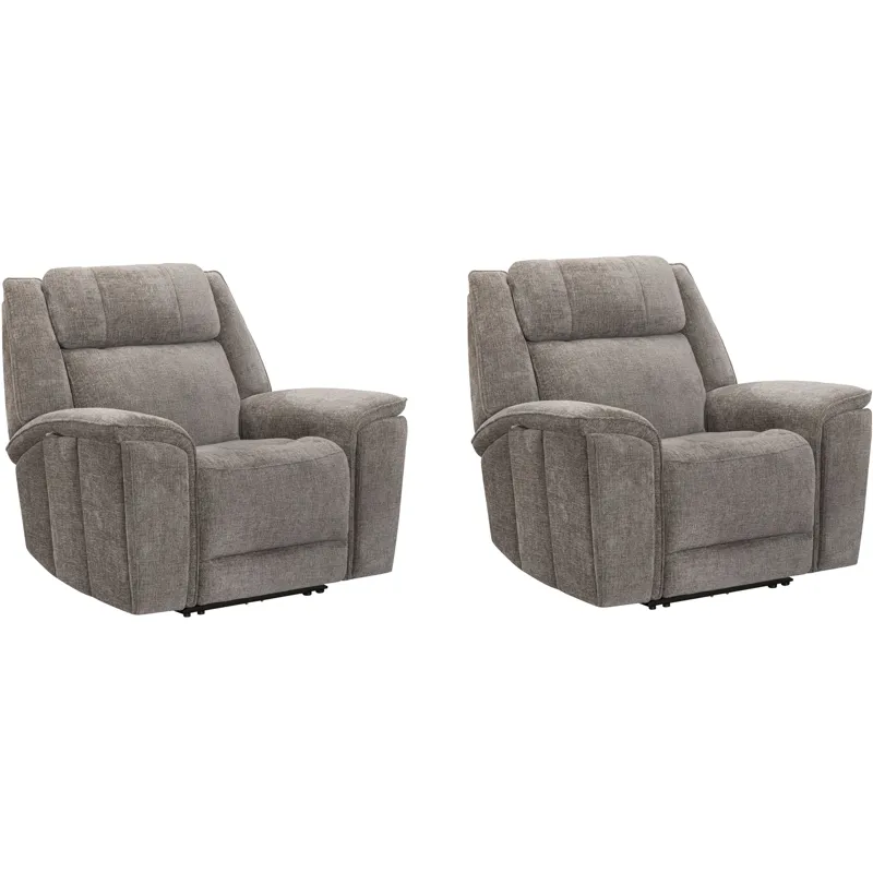 Colton Branson Tweed Power Zero Gravity Recliner P3 Immersive Audio Two Pack