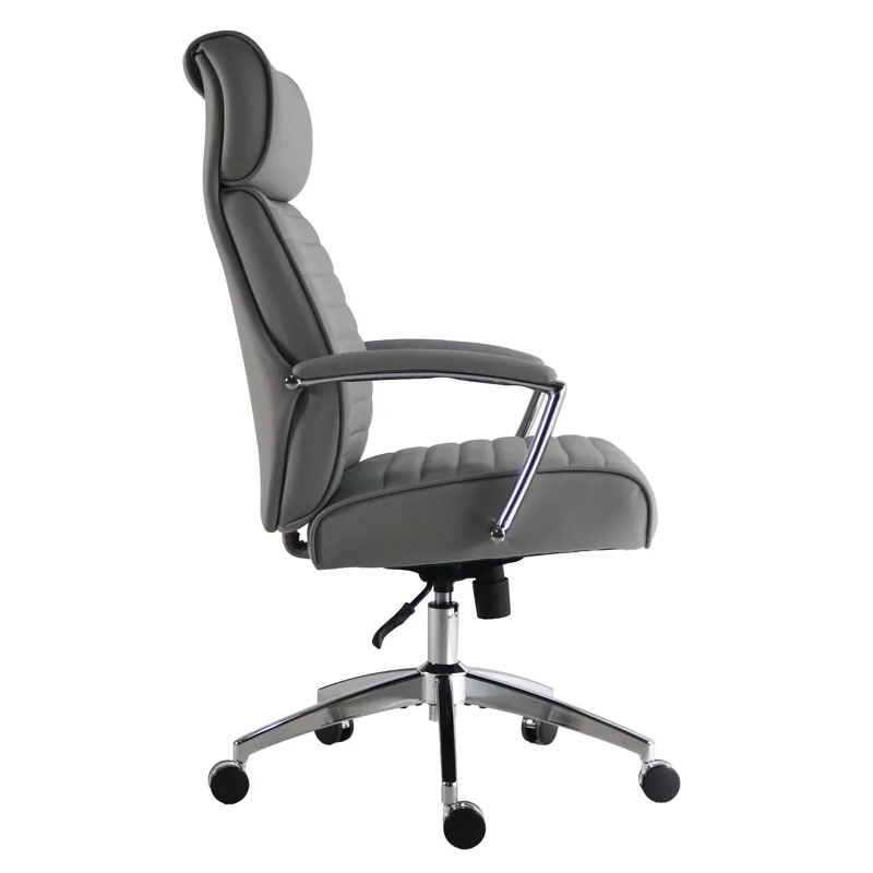 Dc Vegan Leather Tall Desk Chair