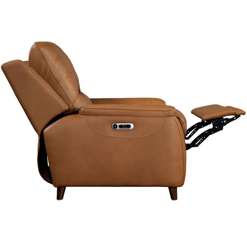 Austin Caramel Cream Power Reclining Sofa and Recliner