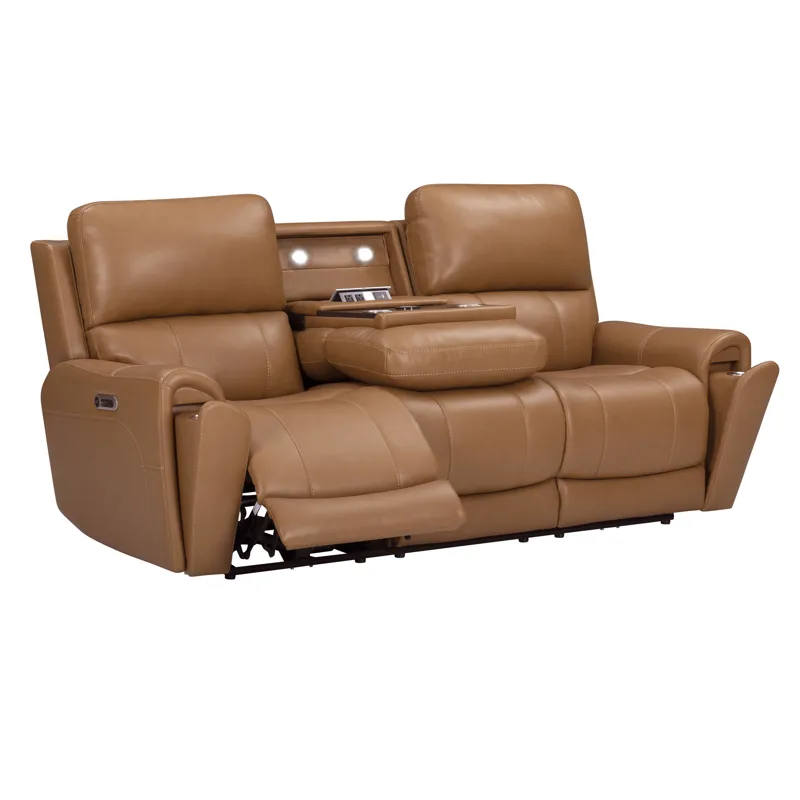 Hancock Apple Cider Zero Gravity Power Reclining Sofa and 2 Recliners