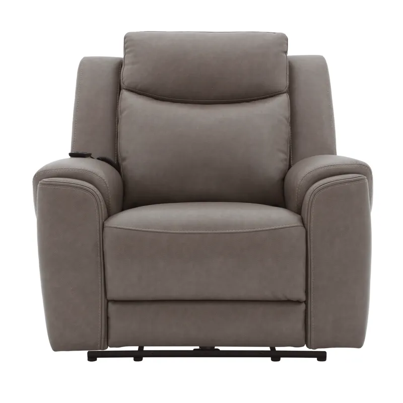 Momentum Dark Granite Zero Gravity Power Recliner with Heat and Massage