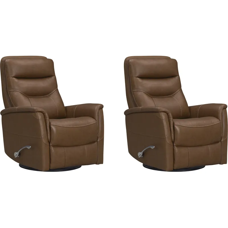 Gemini Cayenne Envy Manual Swivel Glider Recliner Two Pack