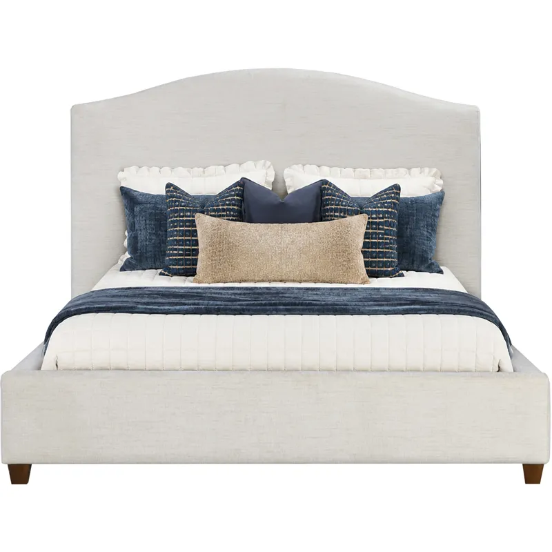 Gina Rosemont Alabaster King Bed 6/6