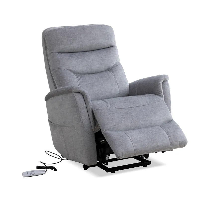 Gemini Capri Silver Power Lift Recliner with Articulating Headrest Two Pack