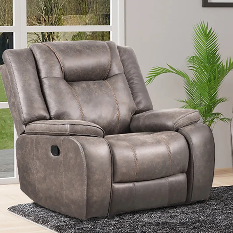 Blake Desert Taupe Manual Reclining Sofa Loveseat and Recliner