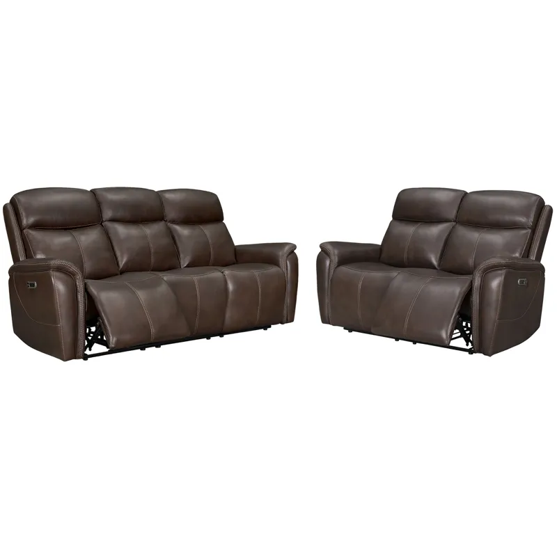 Cascade Auburn Power Reclining Sofa and Loveseat