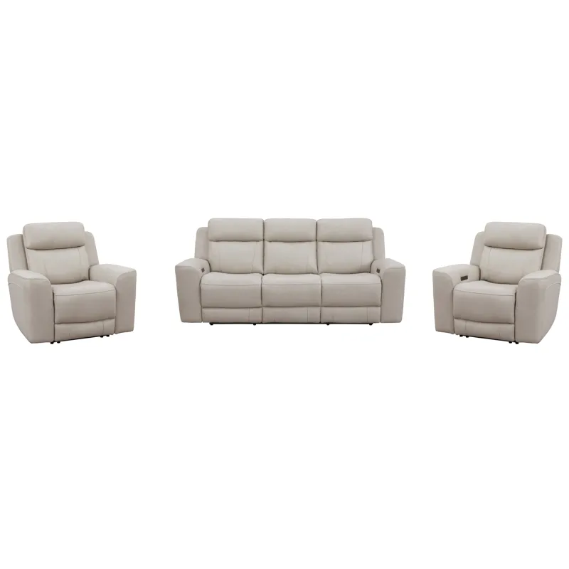 Calgary Stone Power Reclining Sofa and 2 Recliners
