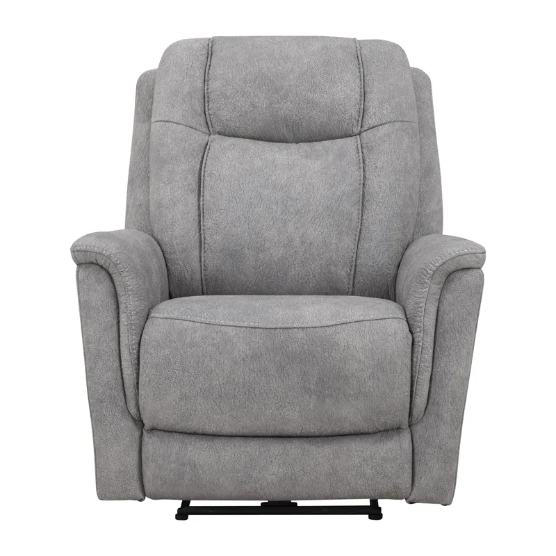 Linus Hudson Grey Zero Gravity Power Recliner Two Pack