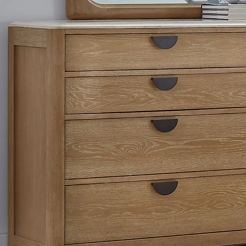 Escape Bedroom 8 Drawer Dresser and Mirror