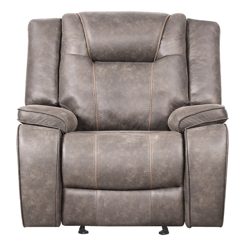 Blake Desert Taupe Manual Reclining Sofa Loveseat and Recliner