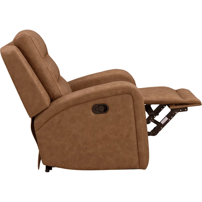 Napa Wrangler Clay Manual Glider Recliner Two Pack