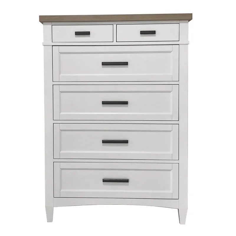 Americana Modern Bedroom 6 Drawer Chest