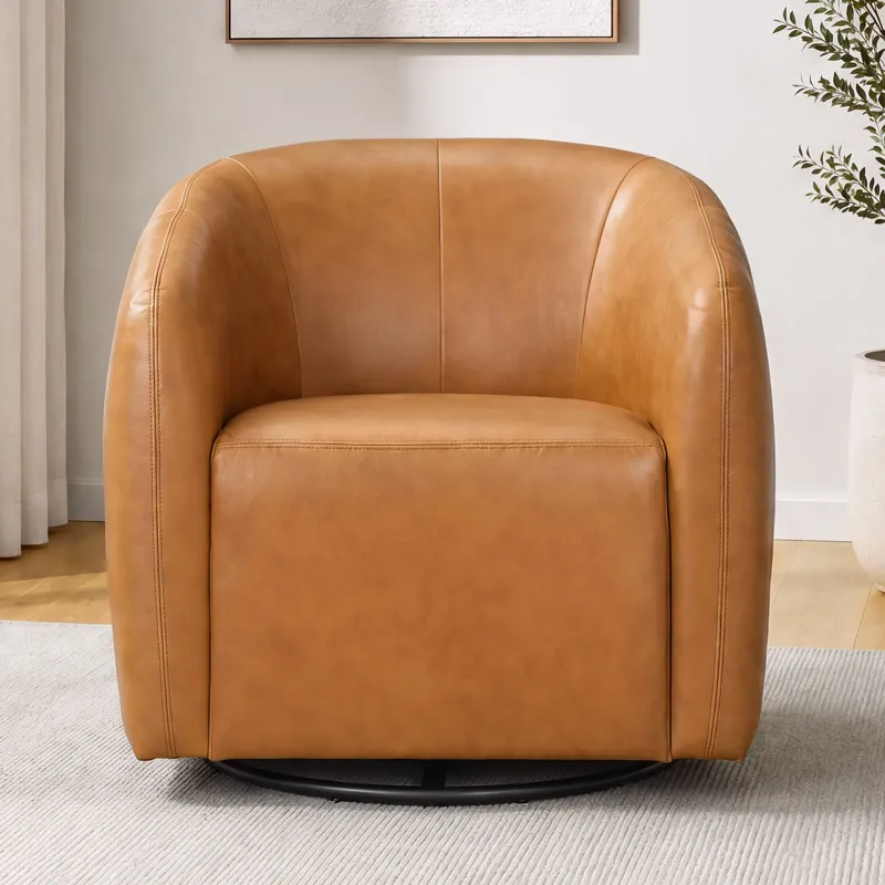 Como Renaissance Cayanne Swivel Glider Accent Chair Two Pack