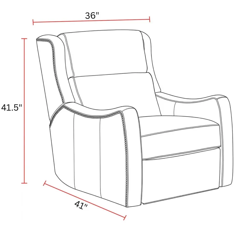 Channing Renaissance Cinnamon Power Zero Gravity Recliner Two Pack
