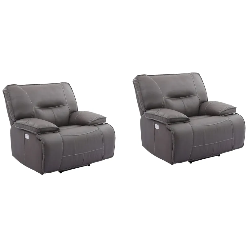 Spartacus Haze Power Recliner Two Pack