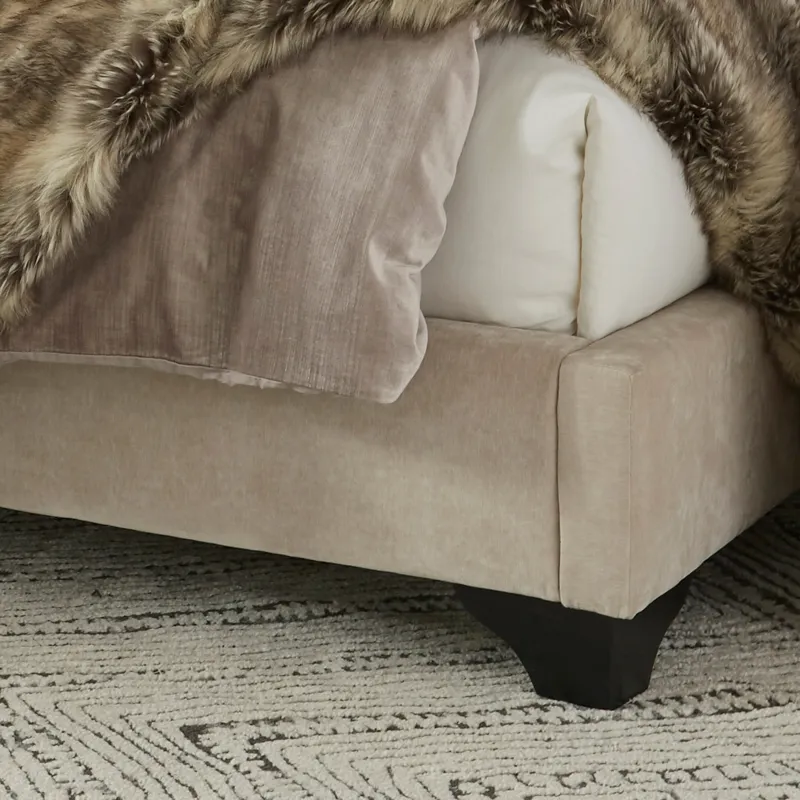 Chloe Meringue King Footboard and Rails